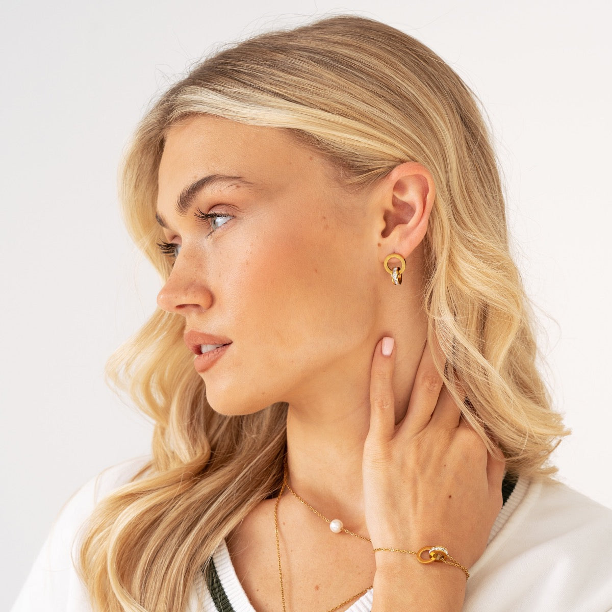 CAMILA Gold Hoops